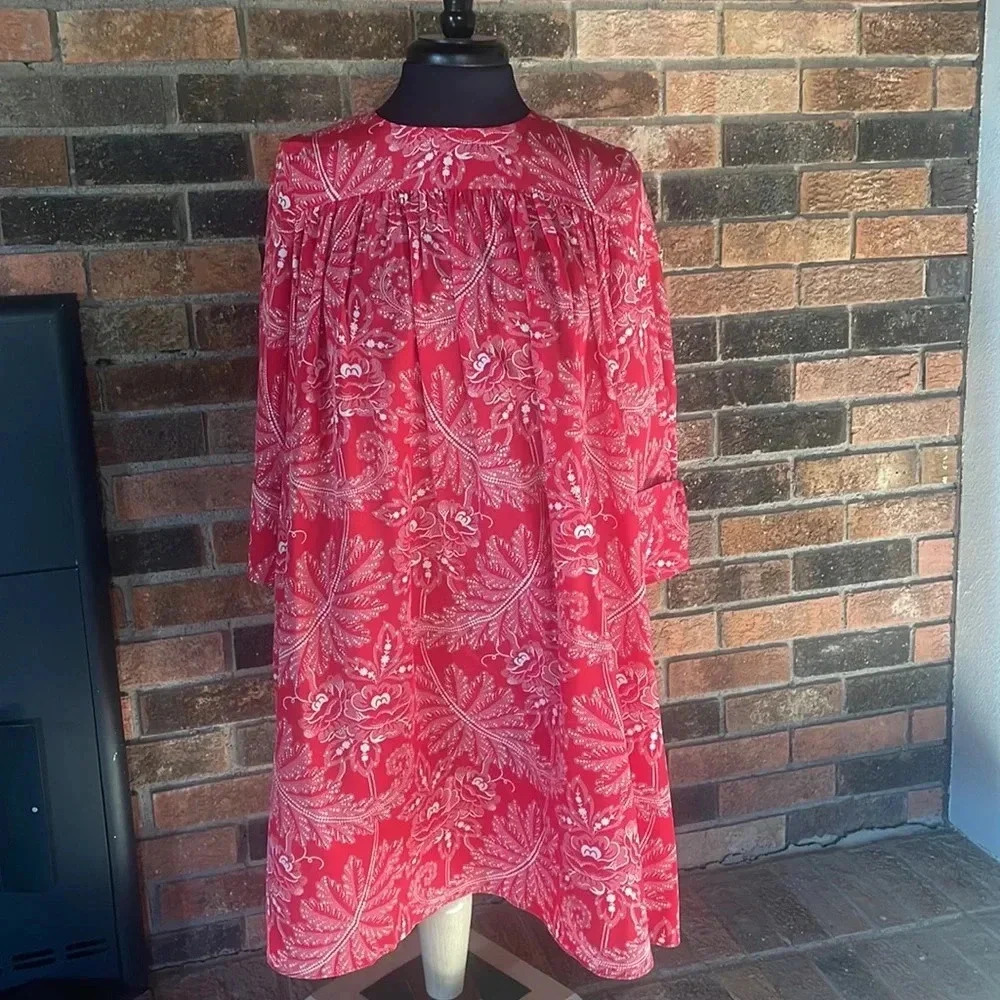 Diane von Furstenberg‎ Silk Knee-Length Dress US 4